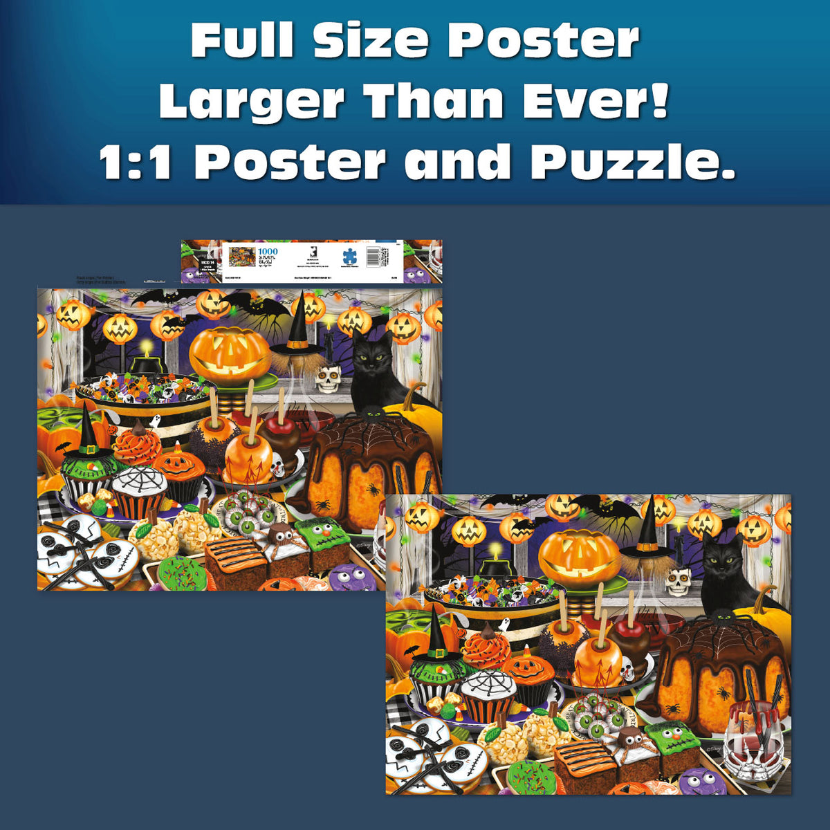 Tracey Flickinger Halloween Haul 1000 Piece puzzle - Sapphire Select