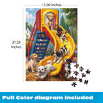 Playtime Pups 300 Large Piece Puzzle