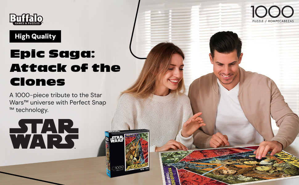 Star Wars™ Attack of the Clones - 1000 Piece Jigsaw Puzzle