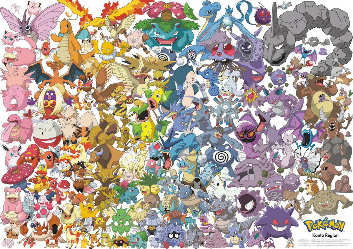 Pokémon™ Silver Select Kanto 151 - 500 Piece Jigsaw Puzzle
