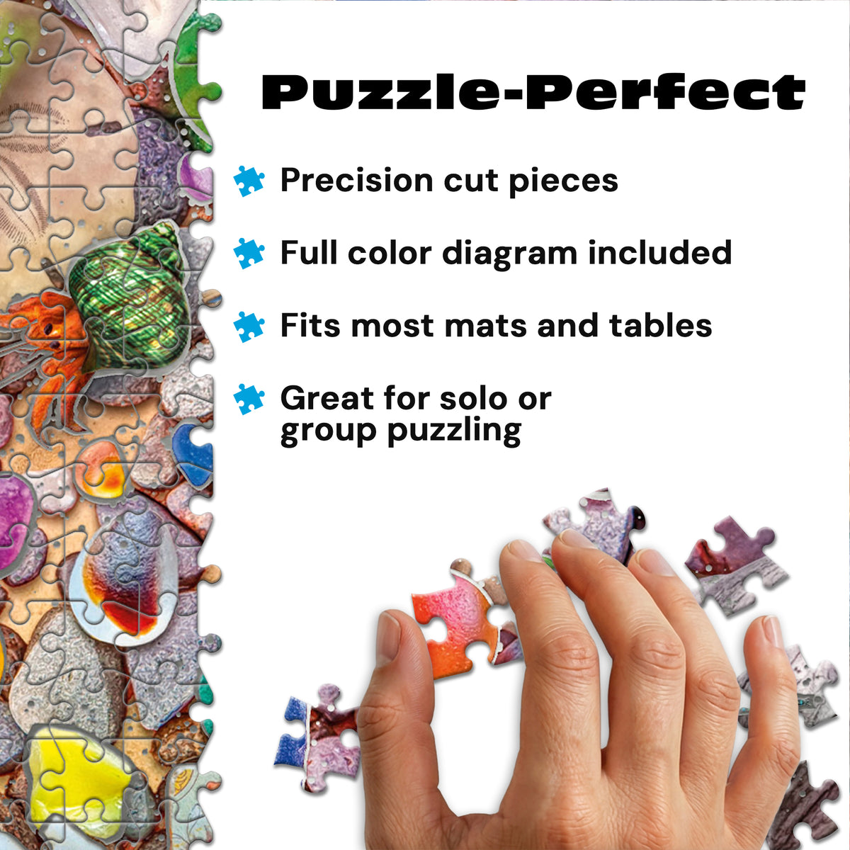 Silver Select - Aimee Stewart: Beachcomber's Bounty 500 Piece Puzzle