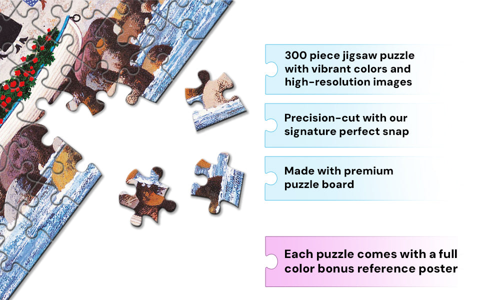 Charles Wysocki: Cricket Hawk Harbor 1000 Piece Puzzle