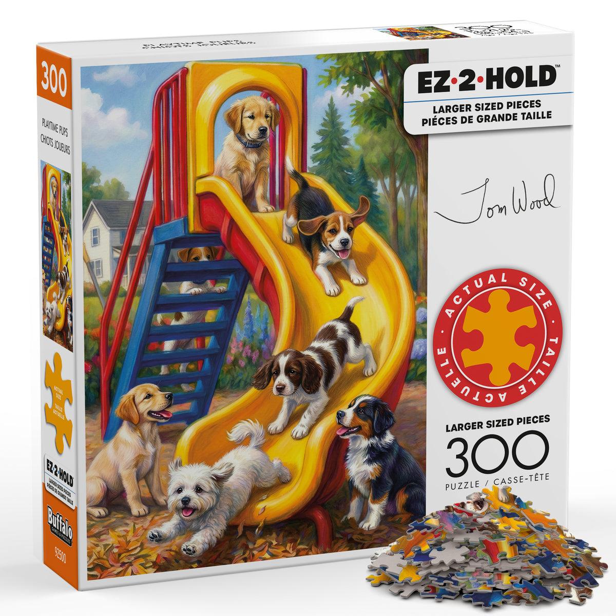 Playtime Pups 300 Large Piece Puzzle