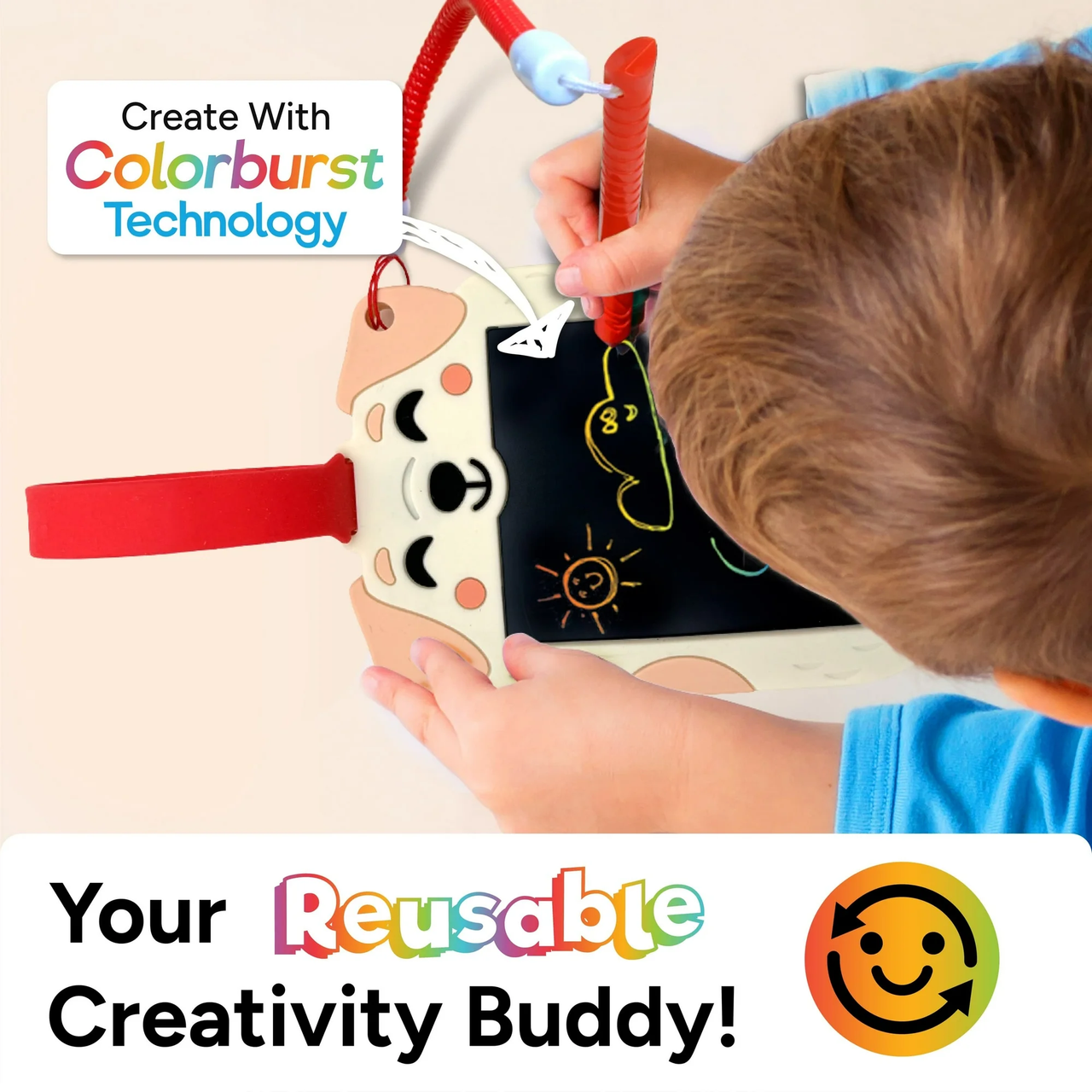 Scribble Pals Dino Portable Doodle Tablet for Children: Boogie Board™