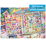 Aimee Stewart: My Rad Sticker Collection 1987 - 2000 Piece Puzzle