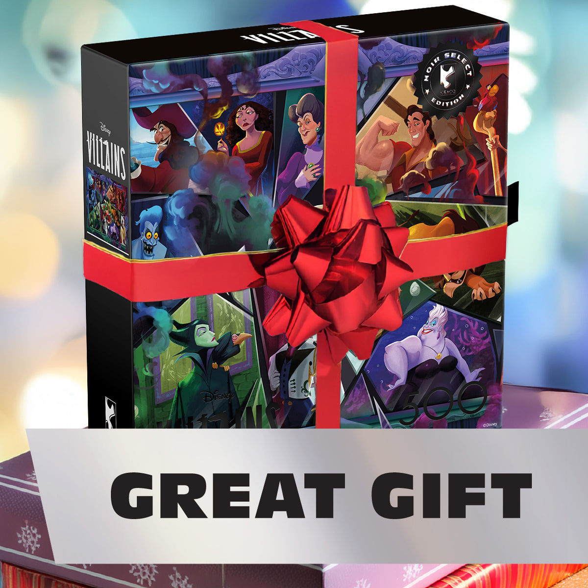 Ceaco – 500 Piece Disney Noir Select Villains Jigsaw Puzzle