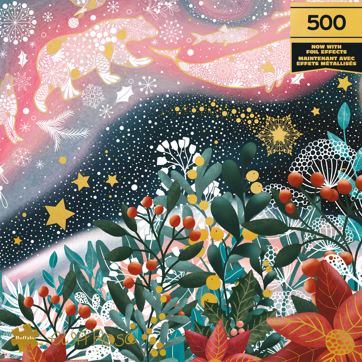 Gold Collection: Celestial Animals 500 Piece Puzzle