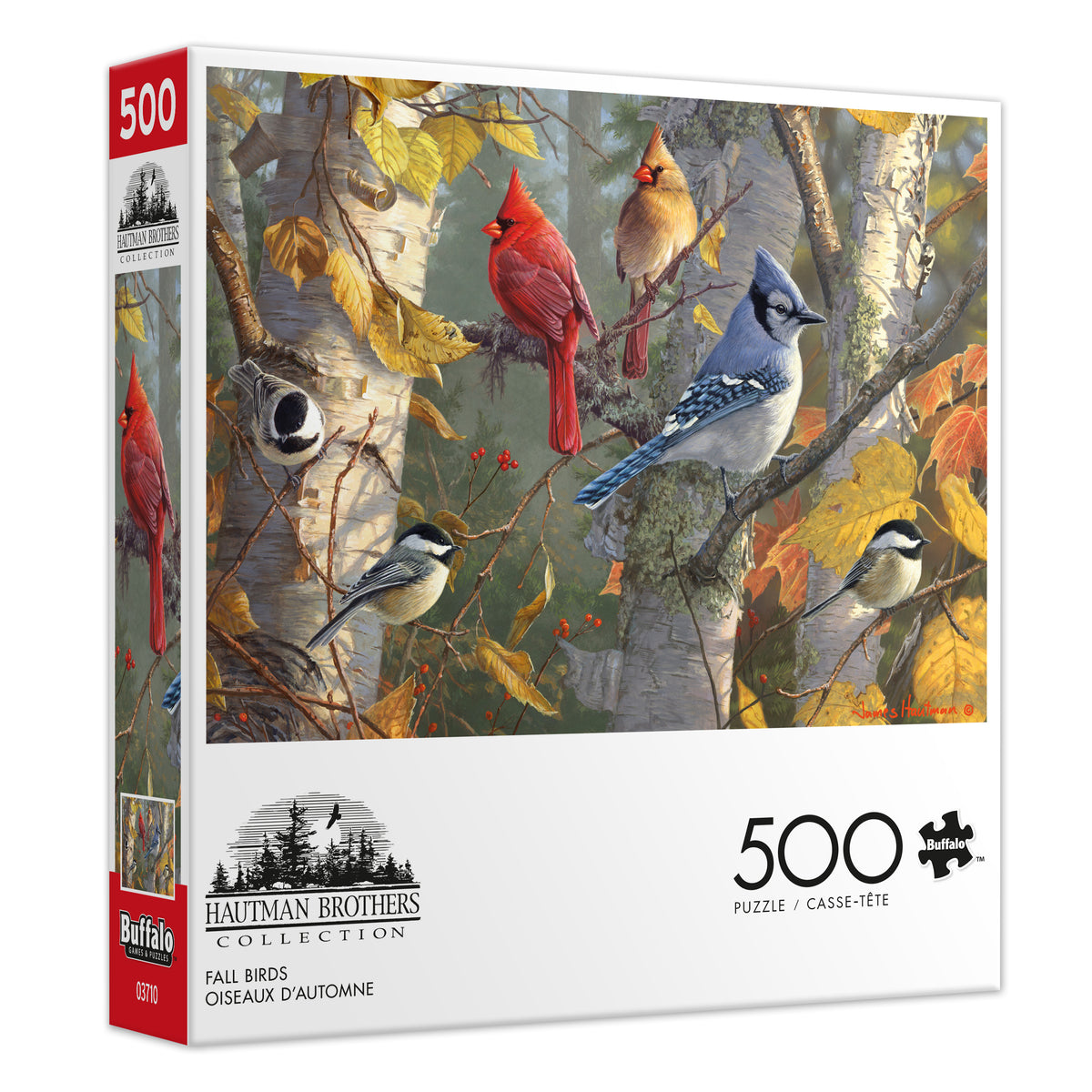 Hautman Brothers: Fall Birds 500 Piece Puzzle
