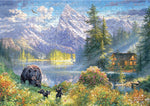 Abraham Hunter Mountain Morning 500 Piece Jigsaw Puzzle