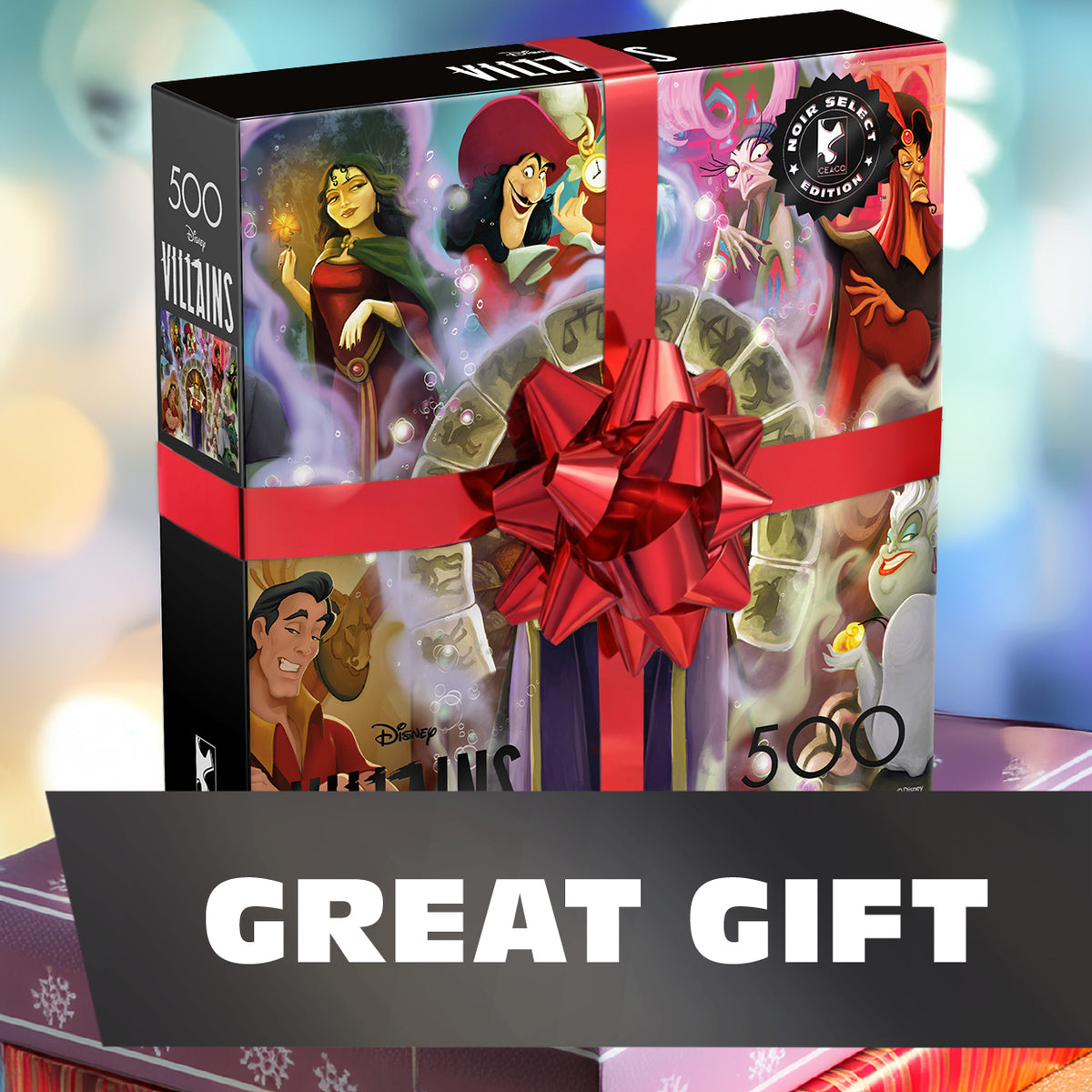 Noir Select: Disney Villains 500 Piece Puzzle