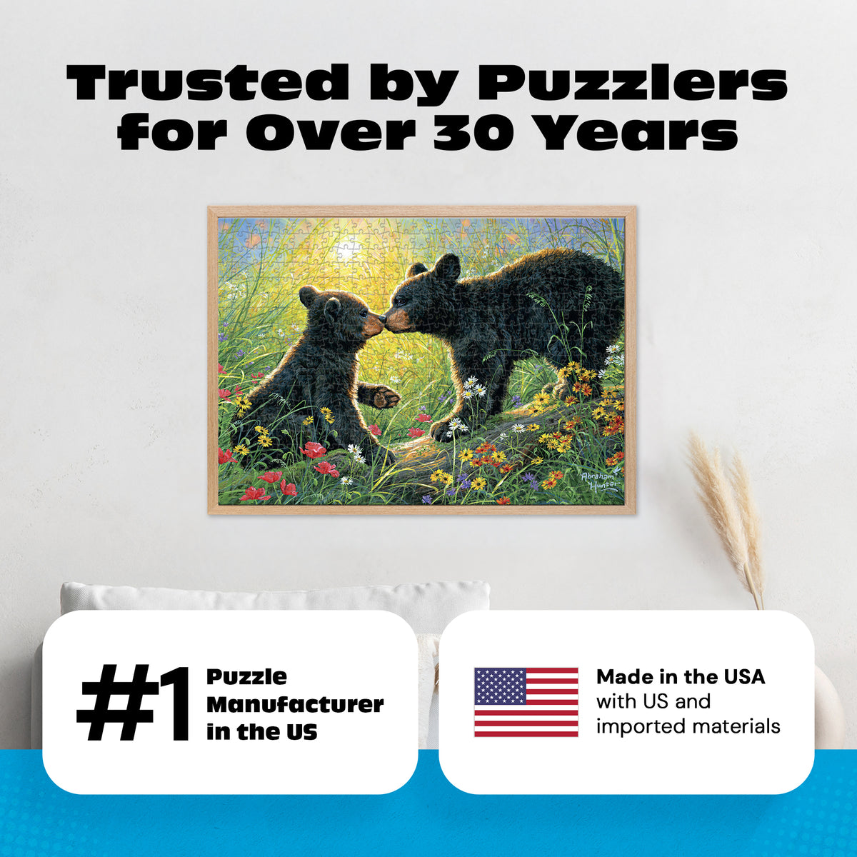 500pc Abraham Hunter: Love Bears