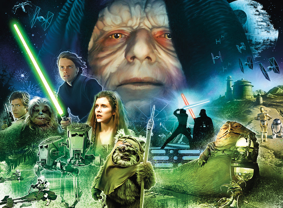 Silver Select: Star Wars - Victory for the Rebellion 1000 Piece Puzzle
