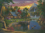 Gold Collection: Mountain Paradise 1000 Piece Puzzle
