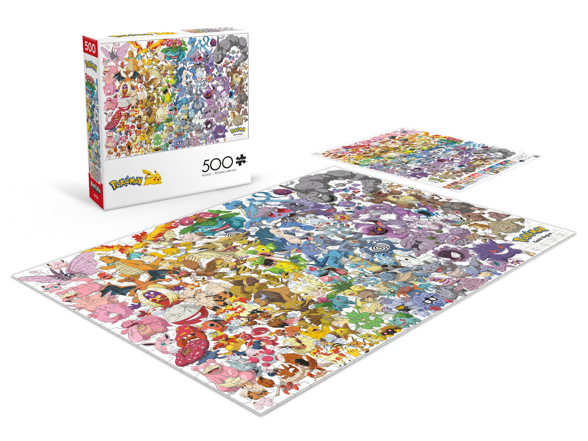 Kanto Pokemon 151 - 500 Piece Puzzle