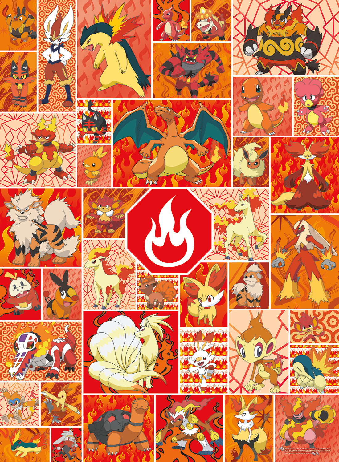 Ceaco - Pokémon 4 in 1 - 300 & 500 piece Jigsaw Puzzle