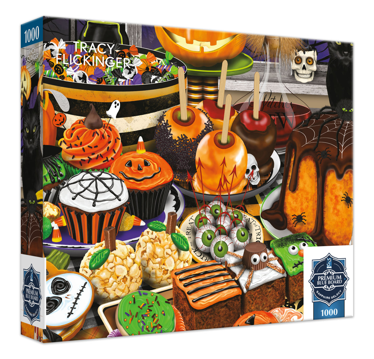 Tracey Flickinger Halloween Haul 1000 Piece puzzle - Sapphire Select