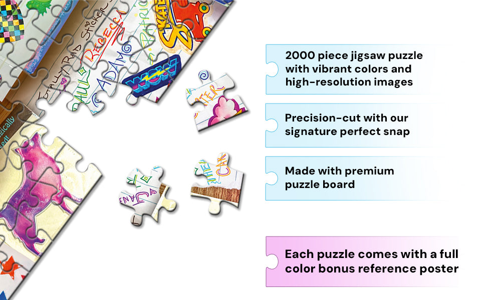 Aimee Stewart: My Rad Sticker Collection 1987 - 2000 Piece Puzzle