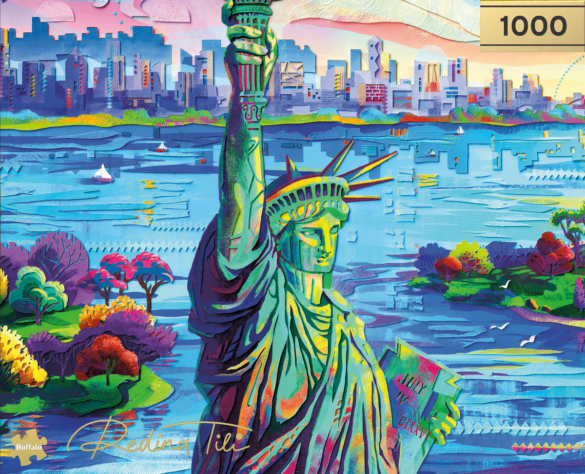 Gold Collection: Celebrate Liberty 1000 Piece Puzzle