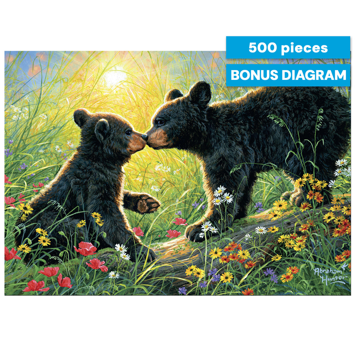 500pc Abraham Hunter: Love Bears