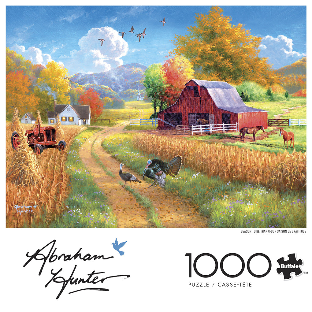Abraham Hunter: Season to be Thankful 1000 Piece Puzzle