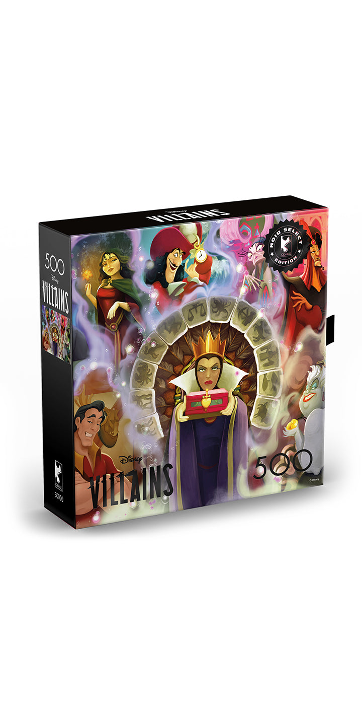 Noir Select: Disney Villains 500 Piece Puzzle