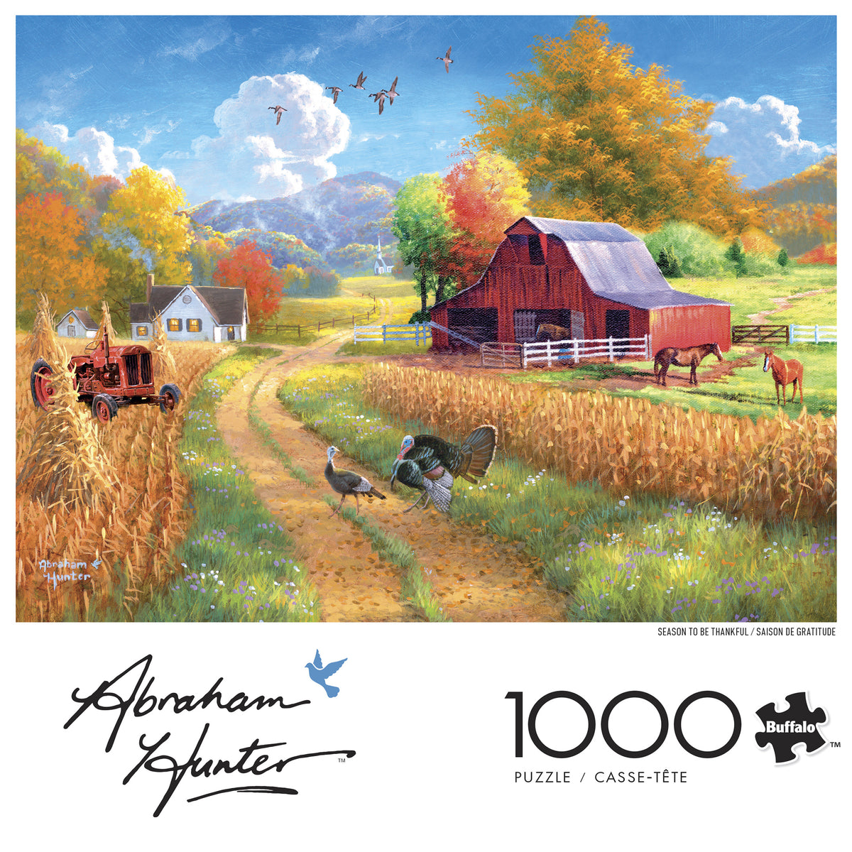 Abraham Hunter: Season to be Thankful 1000 Piece Puzzle