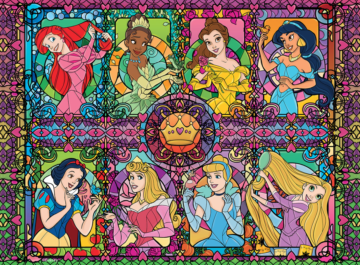 Silver Select: Thomas Kinkade: Stained Glass Princess 1000 Piece Puzzle