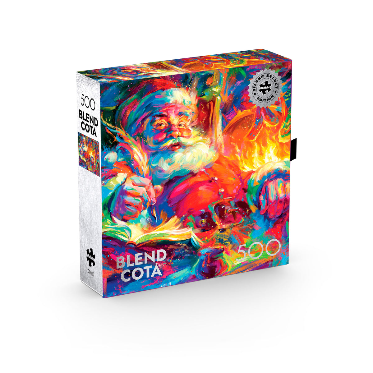 Silver Select: Santa Checks Twice 500 Piece Jigsaw Puzzle