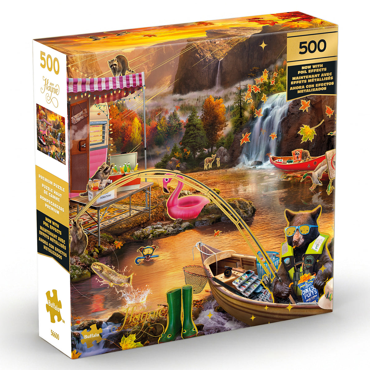 Gold Collection: Animal Campers 500 Piece Puzzle