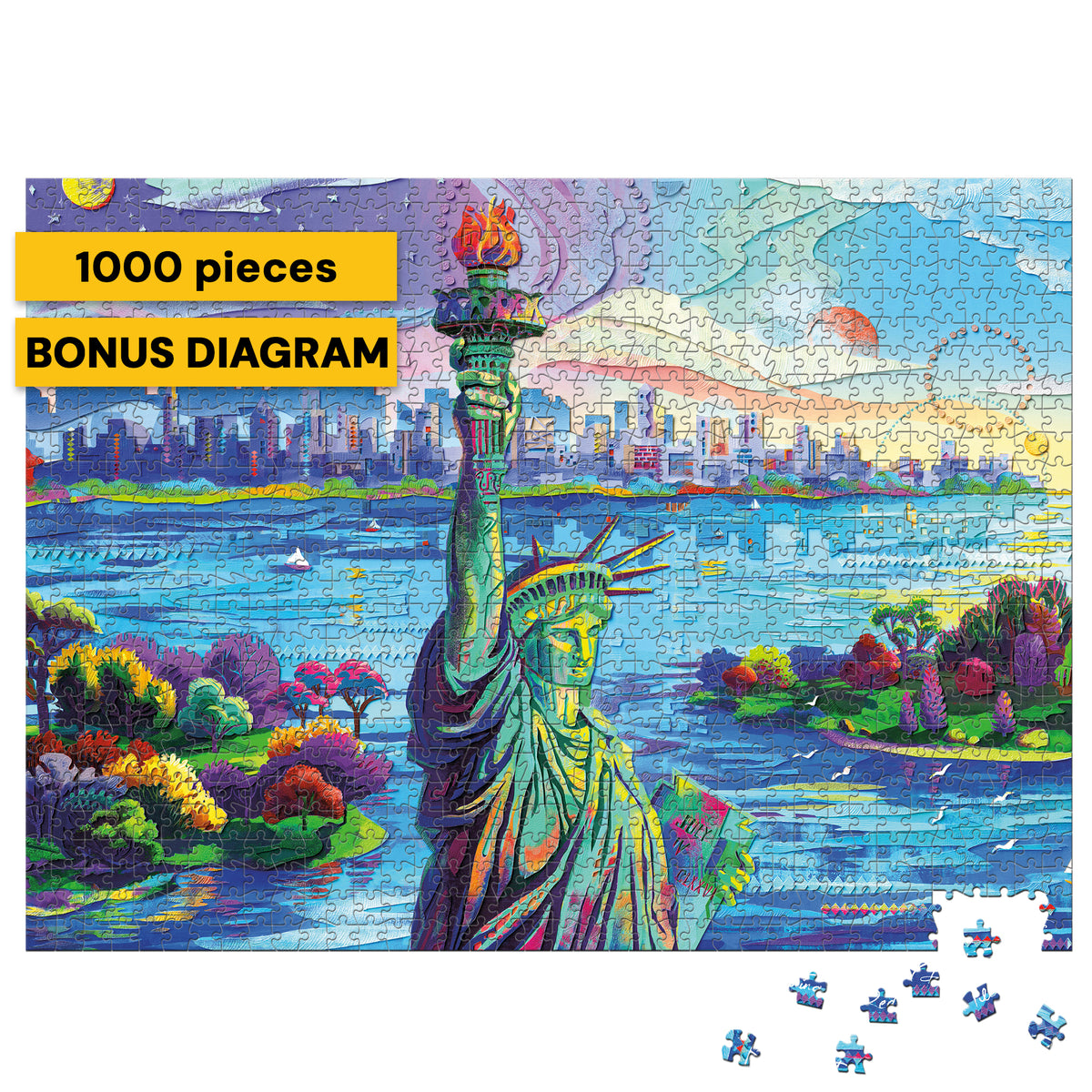 Gold Collection: Celebrate Liberty 1000 Piece Puzzle