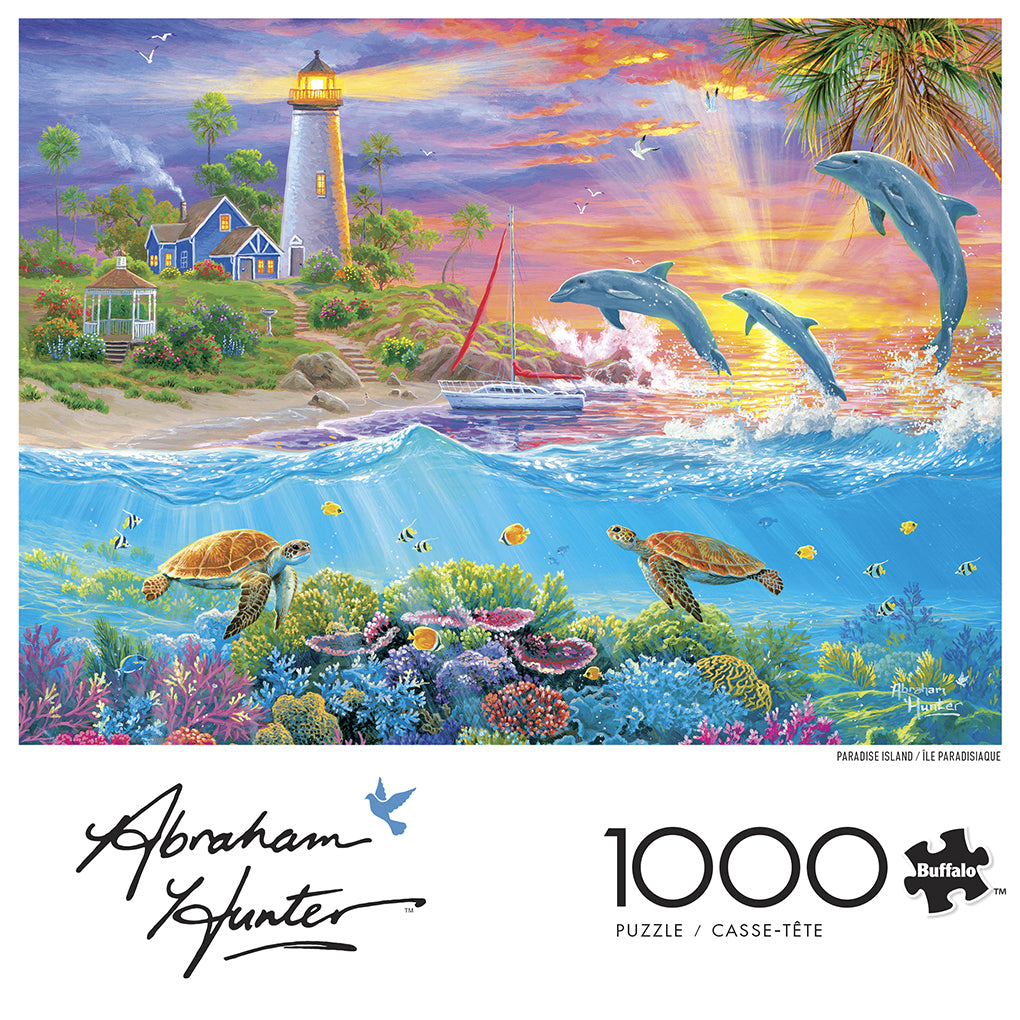 Abraham Hunter: Paradise Island 1000 Piece Puzzle