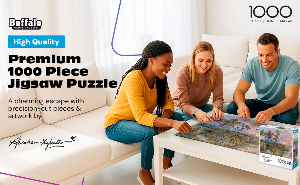 Abraham Hunter: Beach Life 1000 Piece Puzzle