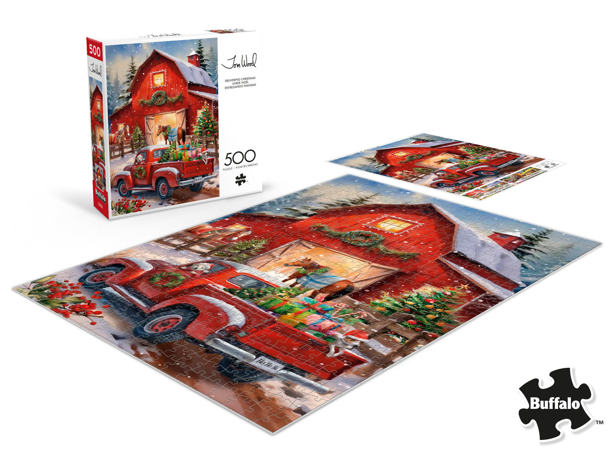 Country Life: Delivering Christmas 500 Piece Jigsaw Puzzle