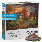 Abraham Hunter: Autumn Lights 1000 Piece Puzzle