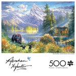 Abraham Hunter Mountain Morning 500 Piece Jigsaw Puzzle