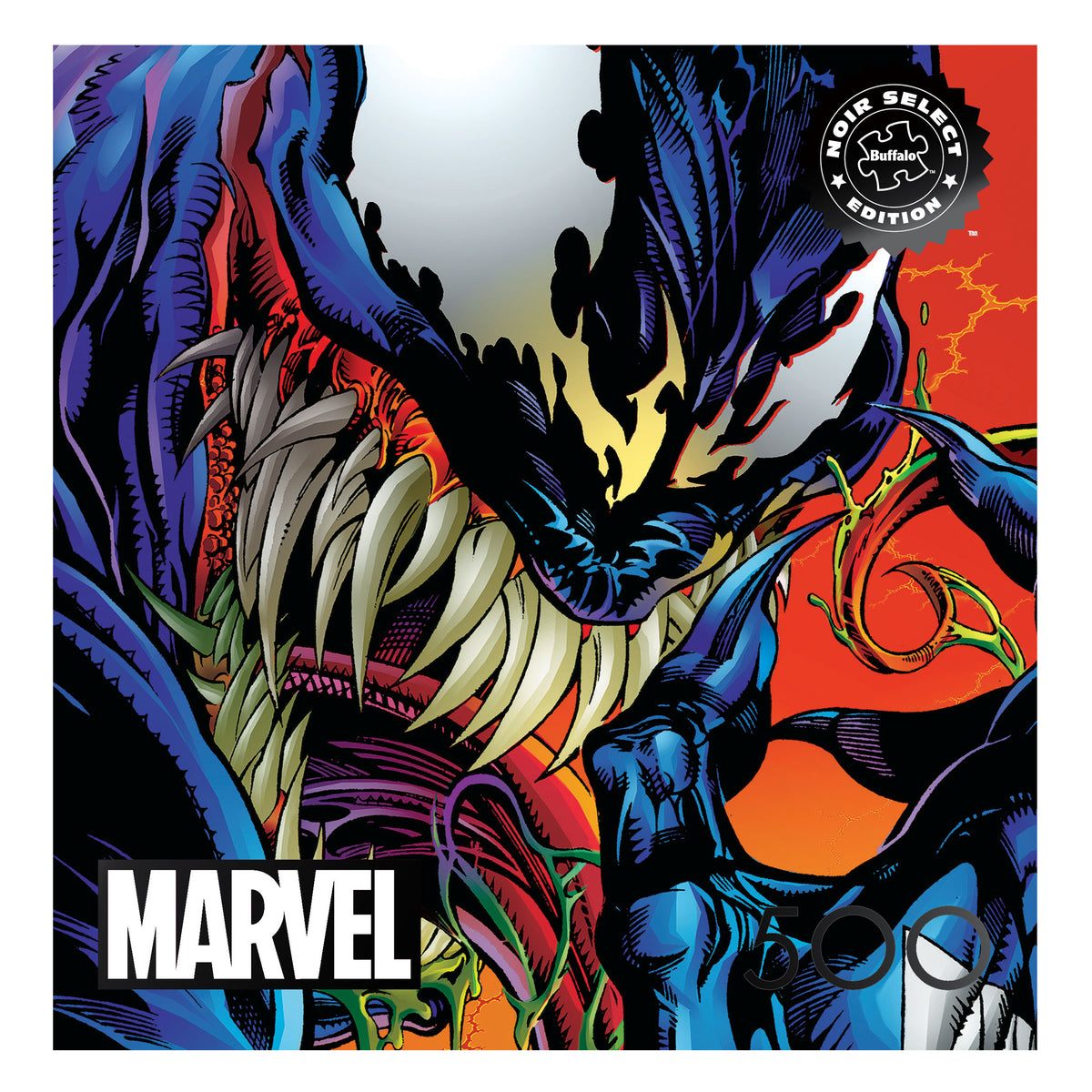 Marvel Venom - 500 Piece Noir Select Jigsaw Puzzle