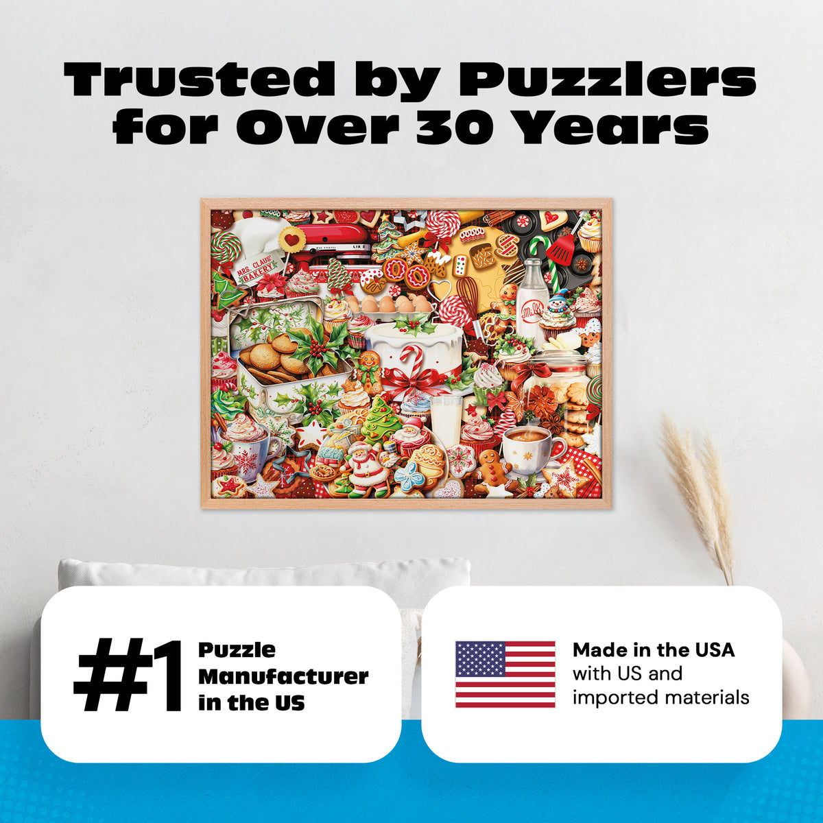 Christmas Baked Goods 1000 Piece Puzzle