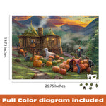 Ceaco Silver Select - Thomas Kinkade Harry Potter - Hagrid’s Hut - 1000 Piece Silver Select Jigsaw Puzzle