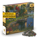 Gold Collection: Mountain Paradise 1000 Piece Puzzle