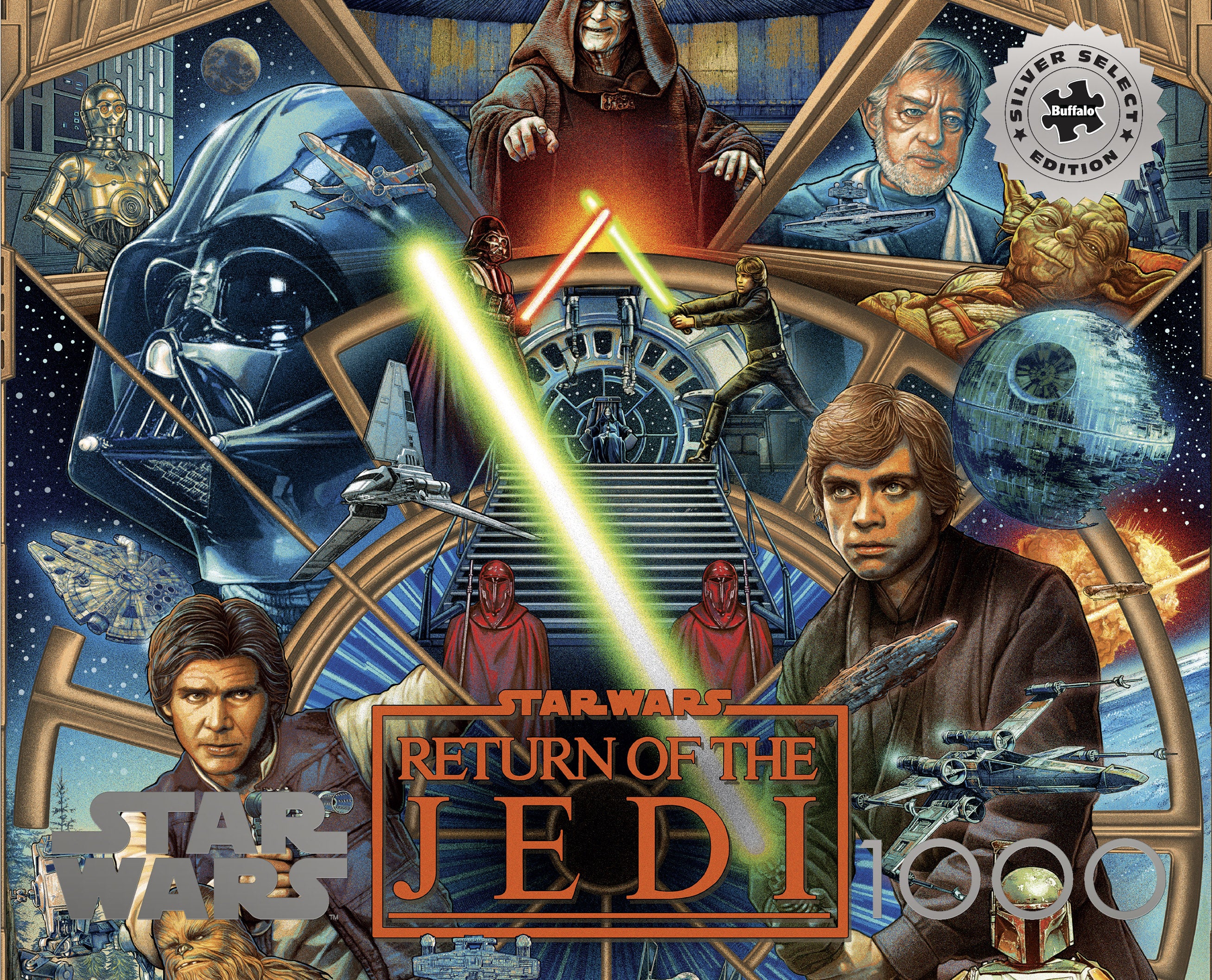 Star Wars™ End Of An Era - 1000 Piece Silver Select Jigsaw Puzzle