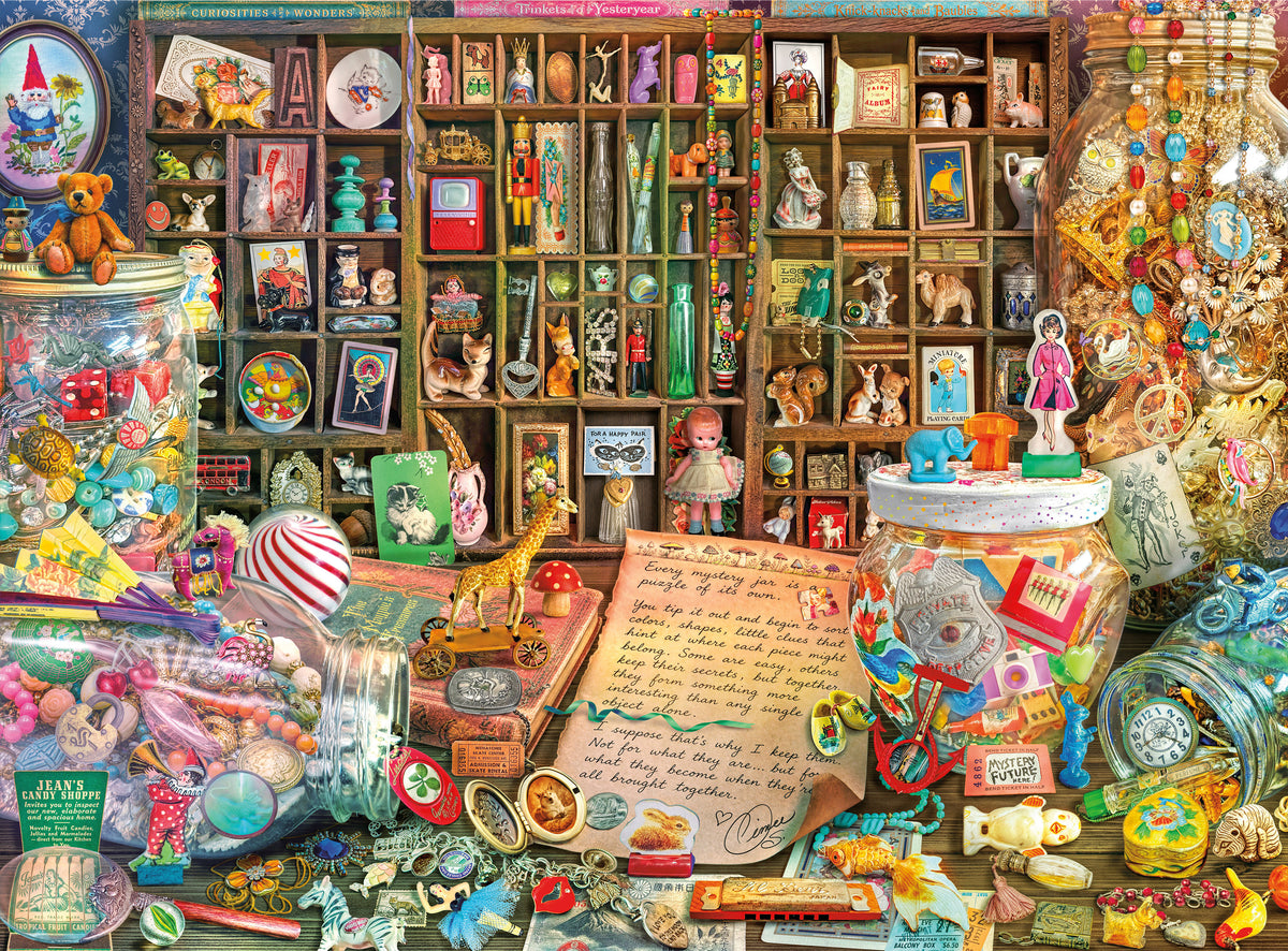 Aimee Stewart:  Mystery Jar Treasures 1000 Piece Puzzle