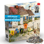 Charles Wysocki - Silver Select: Rootbeer Break at the Butterfields 500 Piece Puzzle