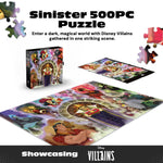 Noir Select: Disney Villains 500 Piece Puzzle