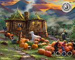 Ceaco Silver Select - Thomas Kinkade Harry Potter - Hagrid’s Hut - 1000 Piece Silver Select Jigsaw Puzzle