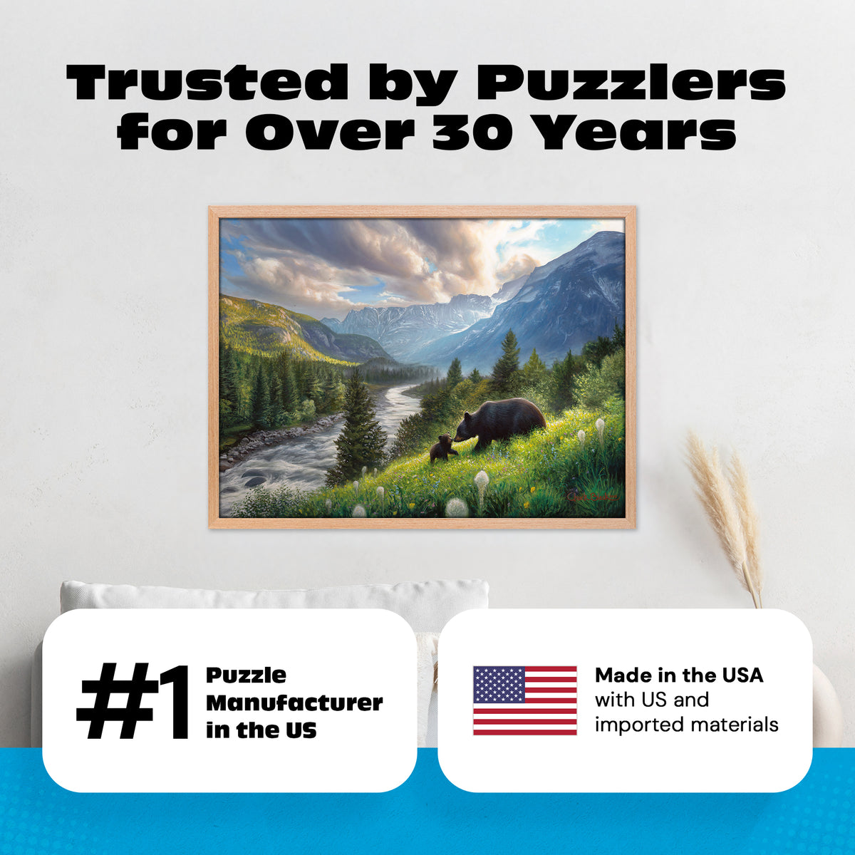 Charles Black: Mountain Momma 1000 Piece Puzzle