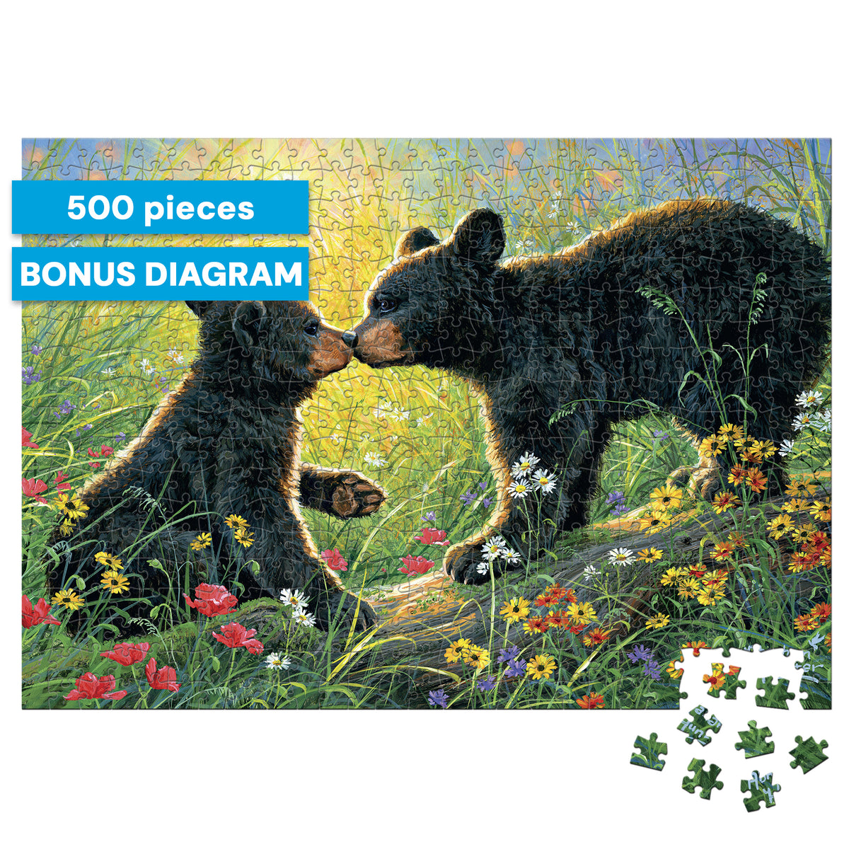500pc Abraham Hunter: Love Bears