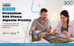 Gold Collection – Adirondack Lake 500 Piece Jigsaw Puzzle - Abraham Hunter