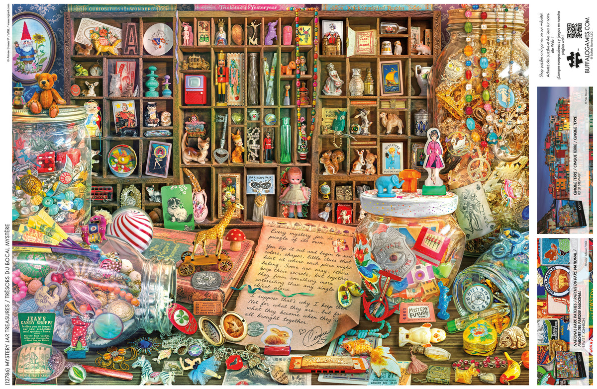 Aimee Stewart:  Mystery Jar Treasures 1000 Piece Puzzle