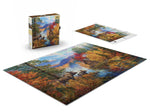 Gold Collection – Adirondack Lake 500 Piece Jigsaw Puzzle - Abraham Hunter