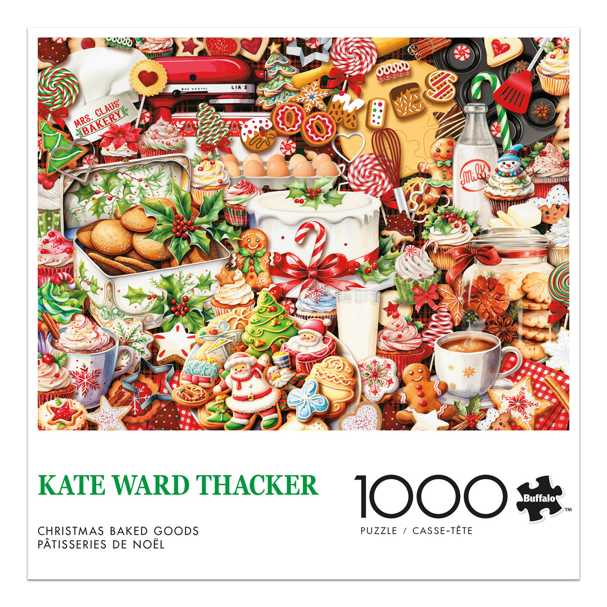 Christmas Baked Goods 1000 Piece Puzzle